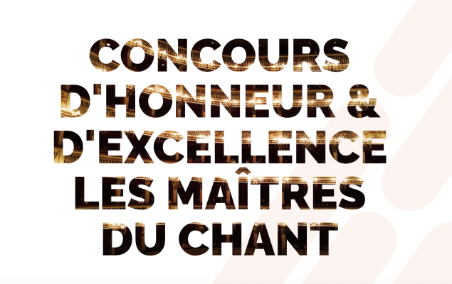 Concours d’Excellence des Maîtres du Chant 2025