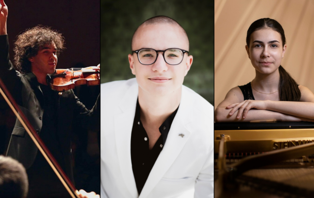 Bartu ELCI-OZSOY, violon, Oleksandr DZVINKOVSKI, piano & Alexandra DOVGAN, piano | Chausson, Ravel, Franck, Chopin