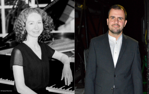 Anna Tonie WEBER, piano, Mungeoung KWAK, clarinette & Spyros THOMAS, piano