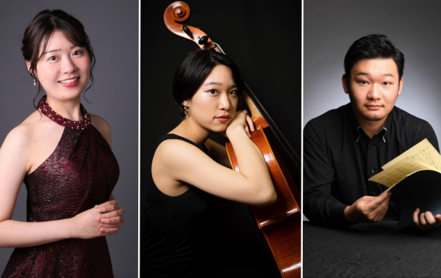 Aiko Ueki, piano | Duo Mobius – Yuno Ambo & Hideomi Sakaguchi | Schumann, Schubert, Mendelssohn