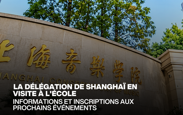 La Délégation de Shanghai en visite à l&rsquo;Ecole